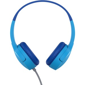 Picture of Belkin SoundForm Mini Wired On-Ear Headphones for Kids - Blue