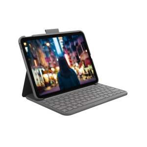 Picture of Logitech Slim Folio Keyboard/Cover Case (10th gen)