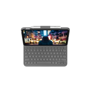 Picture of Logitech Slim Folio Keyboard/Cover Case (10th gen)