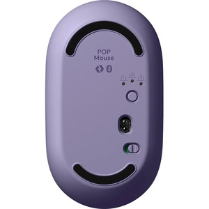 Picture of Logitech POP Mouse - Cosmos Lavendar with emoji
