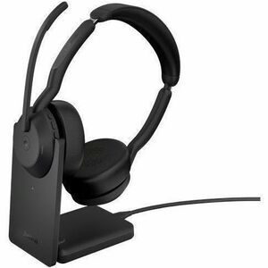 Picture of Jabra Evolve2 55 MS Stereo USB-A + Link 380 with Charging Stand