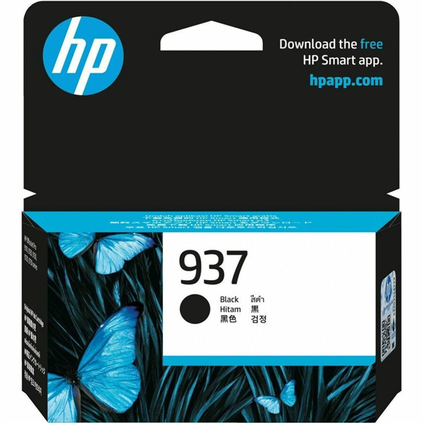 Picture of HP 937 Original Standard Yield Inkjet Ink Cartridge - Black - 1 Pack