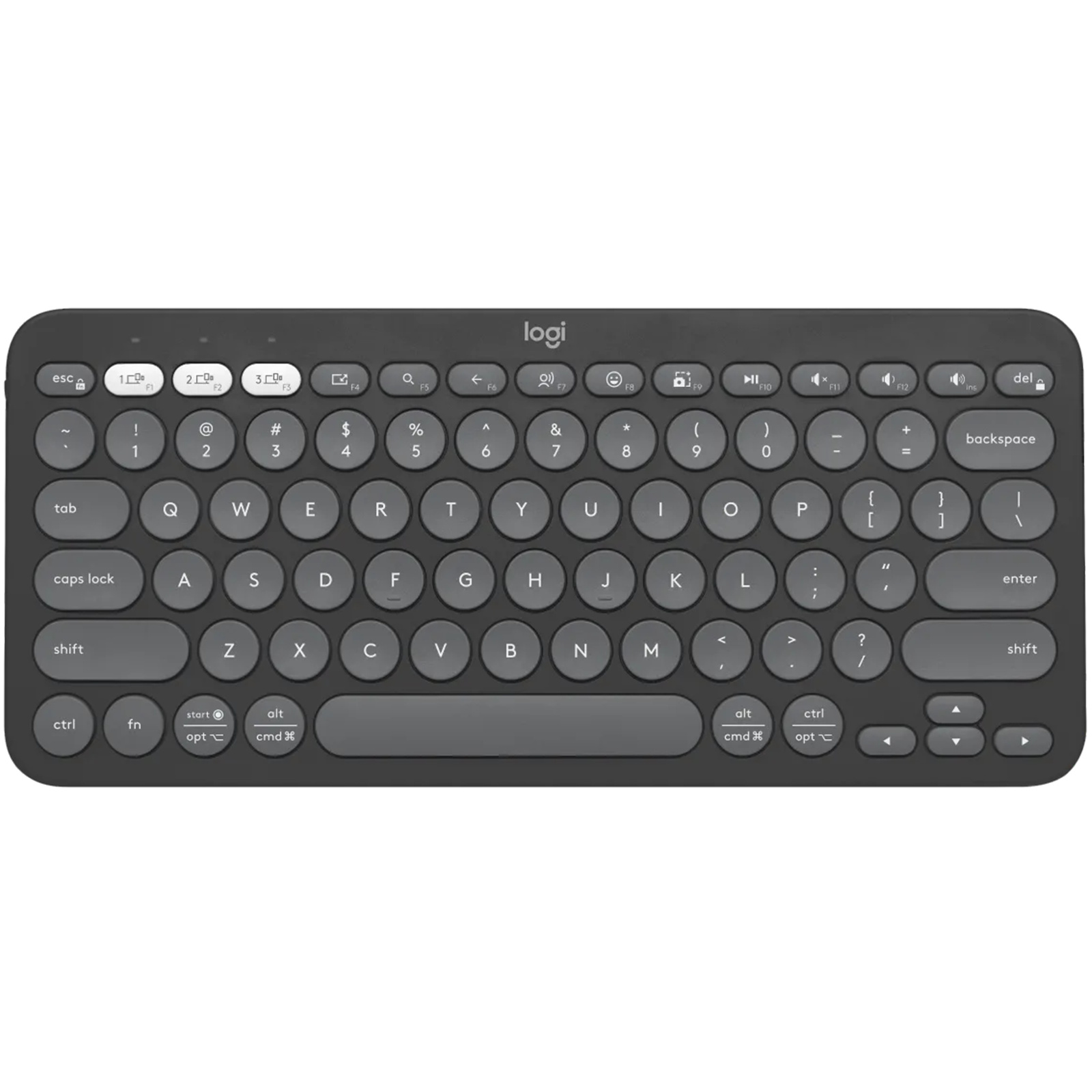 Picture of Logitech Pebble Keys 2 K380s - Graphite