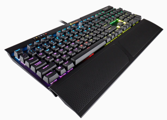 Picture of CORSAIR K70 RGB MK.2 RAPIDFIRE MECHANICAL GAMING KEYBOARD - CHERRY MX SPEED