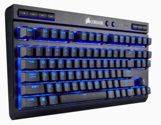Picture of CORSAIR K63 WIRELESS MECHANICAL BLUE LED GAMING KEYBOARD - CHERRY MX RED SWITCH