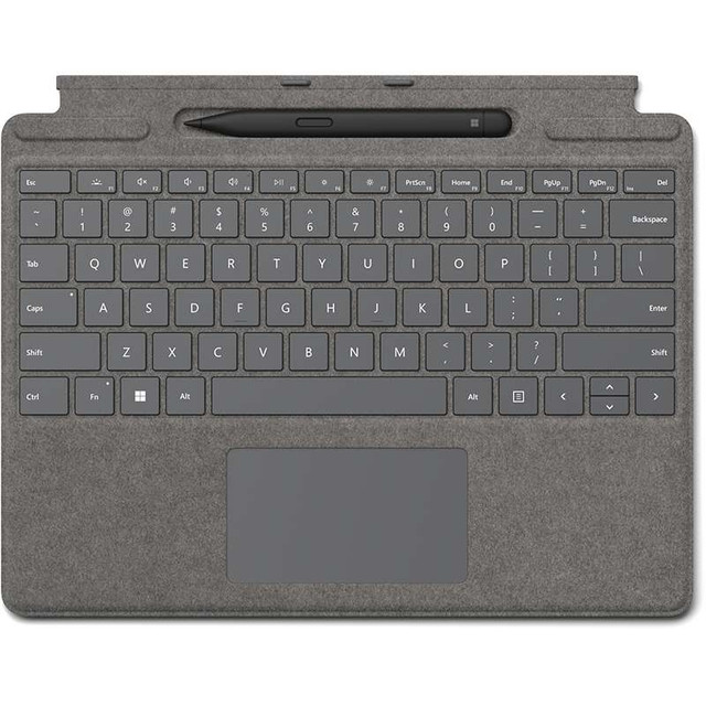Picture of Microsoft  Surface Pro Signature Keyboard Platinium for 13 inch Surface Pro with Slim Pen