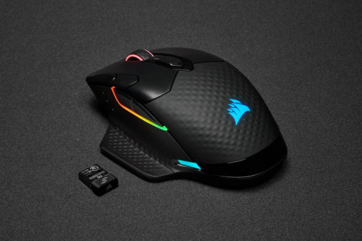 Picture of CORSAIR DARK CORE PRO RGB SE 18000 DPI OPTICAL WIRED / WIRELESS GAMING MOUSE WITH QI WIRELESS CHARGING - BLACK