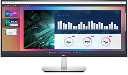 Picture of Dell P3421WM 34.1" WQHD Curved IPS USB-C Docking Monitor