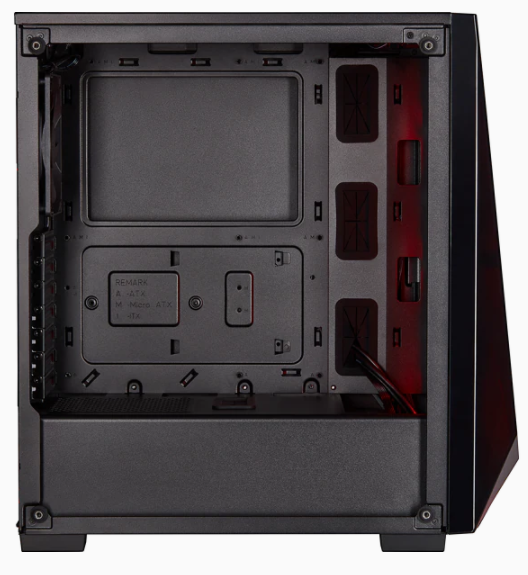 Picture of CORSAIR CARBIDE SERIES SPEC-DELTA RGB TEMPERED GLASS MID-TOWER ATX GAMING CASE - BLACK
