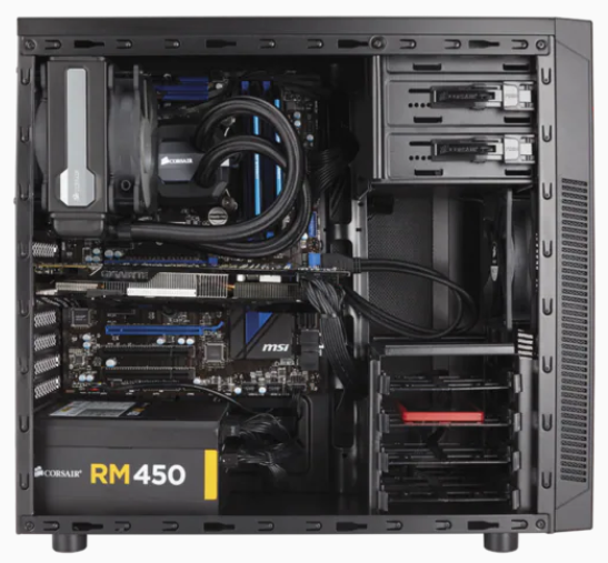 Picture of CORSAIR CARBIDE SERIES 100R MID-TOWER CASE - SILENT EDITION