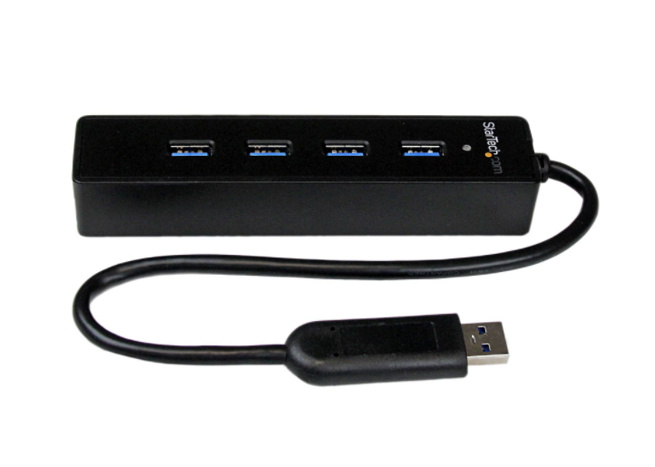 Picture of StarTech 4 Port SuperSpeed Portable USB 3.0 Hub