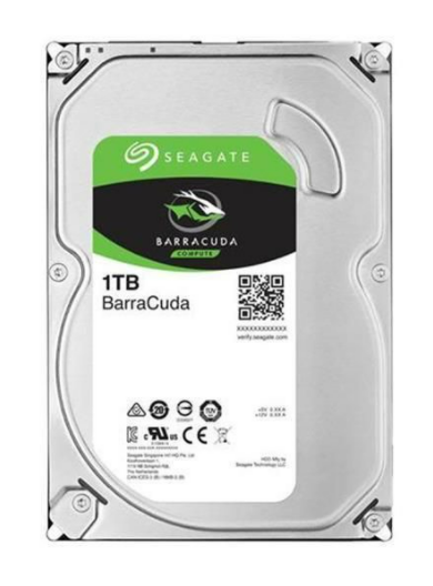 Picture of Seagate BarraCuda 1TB Internal Hard Drive (3.5' HDD)
