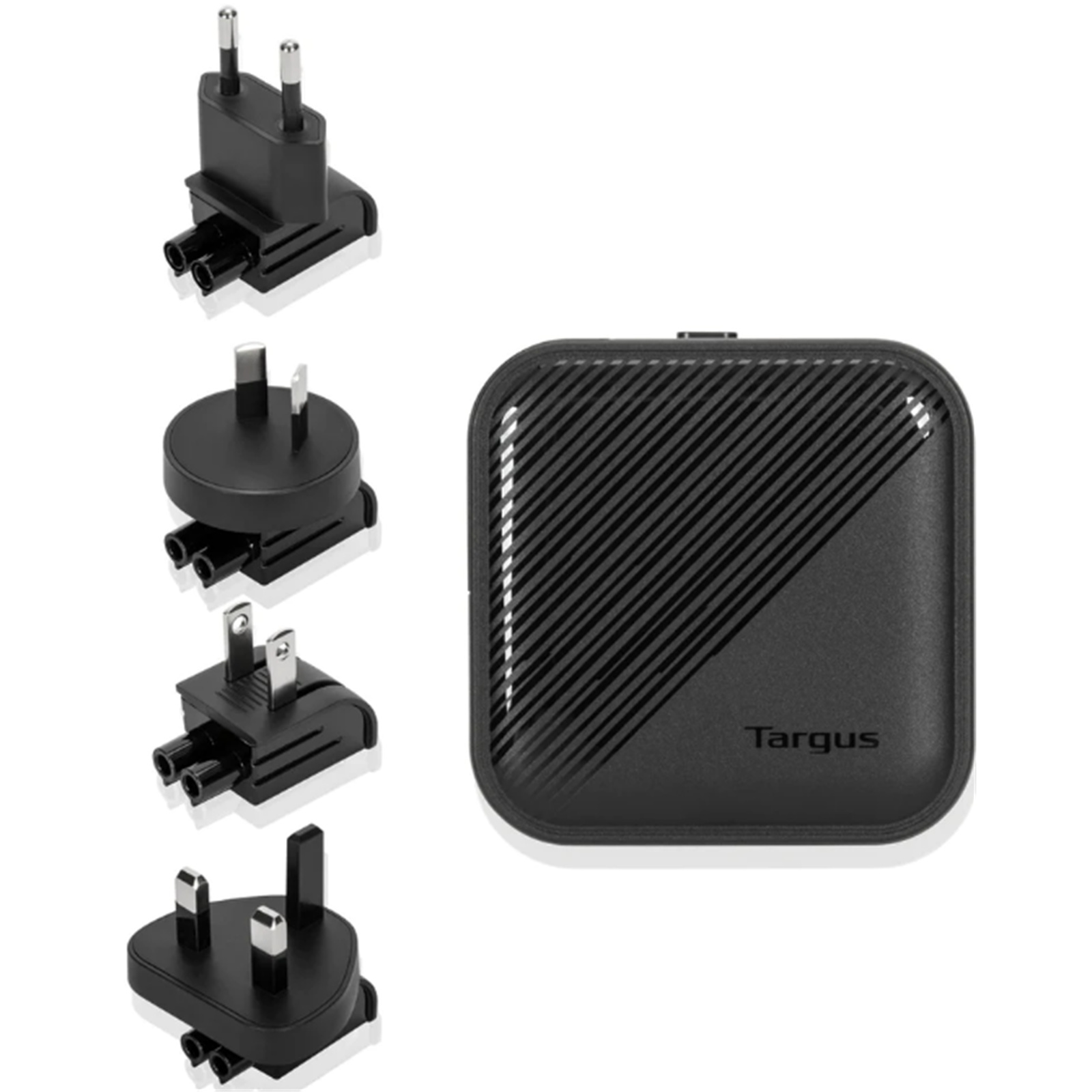 Picture of Targus 65 W Gan Charger with travel adp