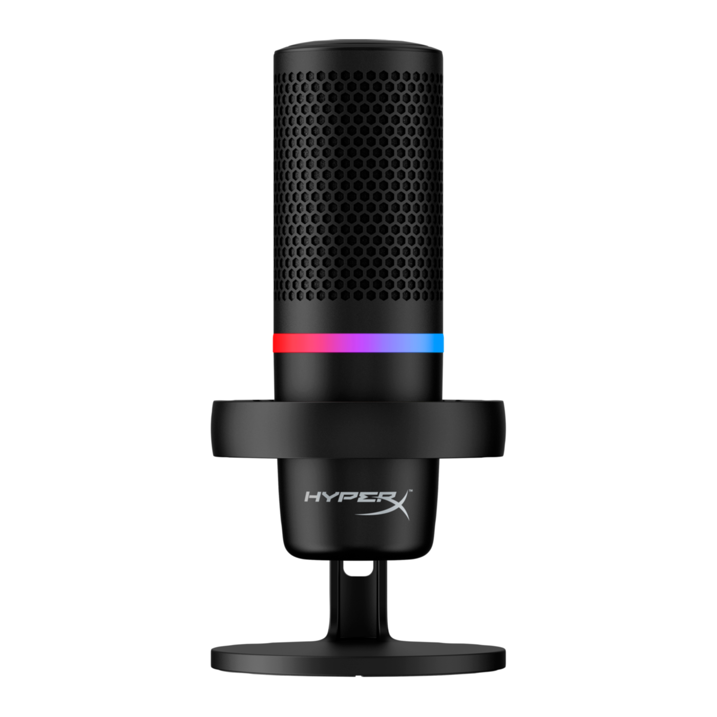 Picture of HP HyperX DuoCast - USB Microphone (Black) - RGB Lighting