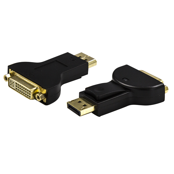 Picture of DYNAMIX DisplayPort Male to DVI-D Female Adapter