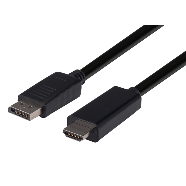 Picture of DYNAMIX 3m DisplayPort 1.2 to HDMI 2.0 Monitor Cable