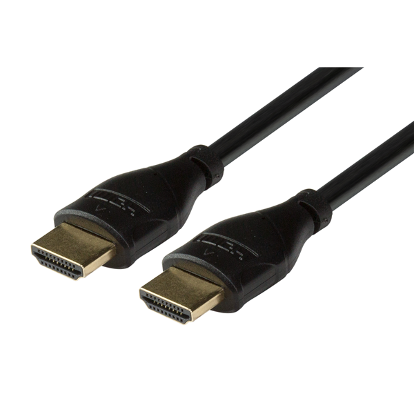 Picture of DYNAMIX 0.3m HDMI 10Gbs Slimline High-Speed Cable with Ethernet