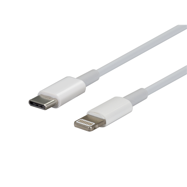 Picture of DYNAMIX 1m USB-C to Lightning Charge & Sync Cable for Apple iPhone, iPad, iPad Mini & iPods *Not MFI Certified*