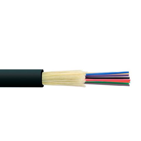 Picture of DYNAMIX 200m OM3 6 Core Multimode Tight Buffered Fibre Cable Roll. Indoor Outdoor Rated. Black ONFR Jacket