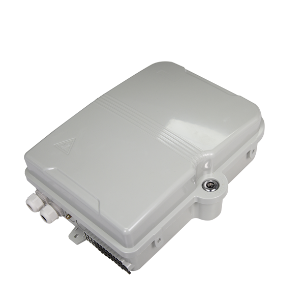 Picture of DYNAMIX Lockable Indoor/Outdoor Fibre Termination Box. 24x position SC Simplex/LC Duplex. IP65, UV Resistant