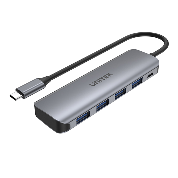 Picture of UNITEK USB 3.1 4-In-1 Multi-Port Hub With USB-C Connector