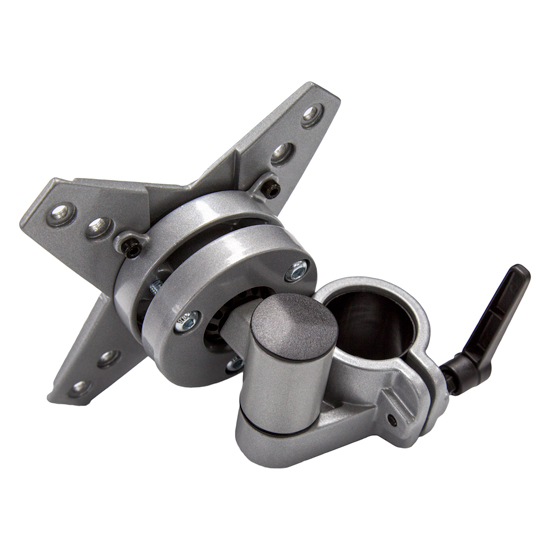 Picture of BRATECK Monitor Pole Mount Bracket Designed to hold NUC Small Form Factor PCs or 13"-27" Monitors