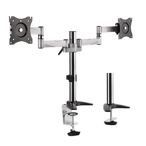 Picture of BRATECK 13'-27' Dual monitor desk mount