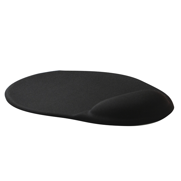 Picture of DYNAMIX Ergonomic Mouse Pad with Gel Palm Rest Black