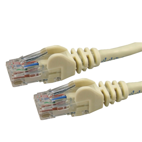 Picture of DYNAMIX 35m Cat6 Beige UTP Patch Lead (T568A Specification) 250MHz Slimline Snagless Moulding