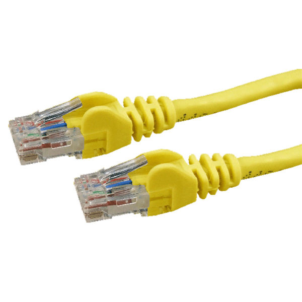 Picture of DYNAMIX 10m Cat6 Yellow UTP Patch Lead