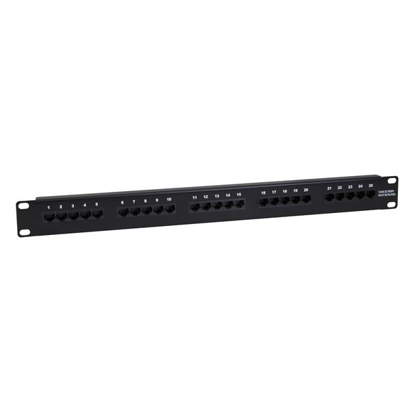 Picture of DYNAMIX 25 Port 19' Voice Rated Patch Panel Unshielded
