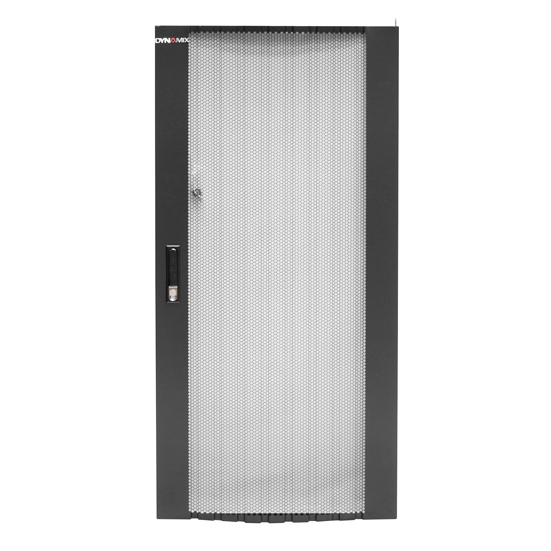 Picture of DYNAMIX Front Mesh Door for 27RU 600mm Wide Server SR Series Cabinet.