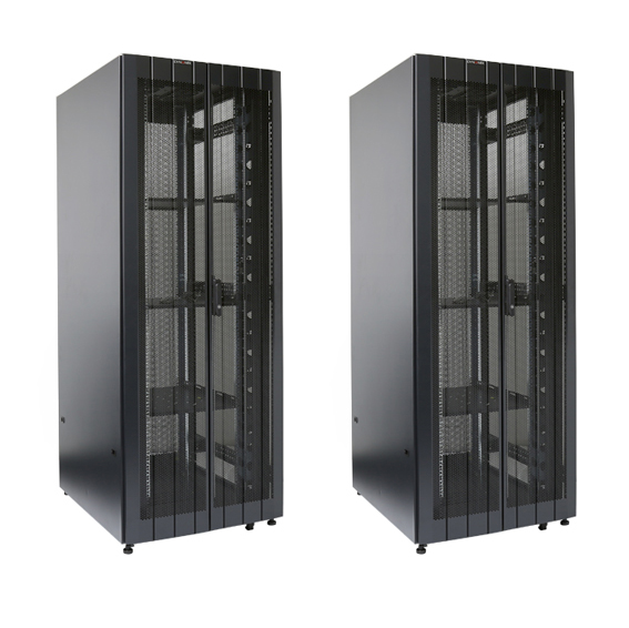 Picture of DYNAMIX 45RU Server Cabinet 1200mm Deep (800 x 1200 x 2181mm). Black