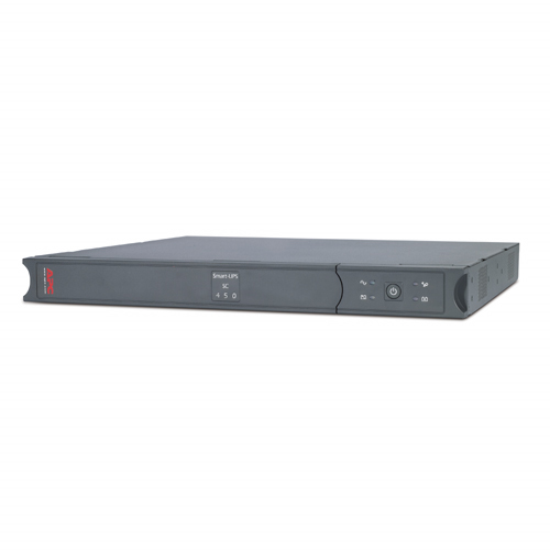Picture of APC Smart-UPS SMC Series Line Interactive, 450VA (280W) 1U Rack Mount, 230V Input/Output