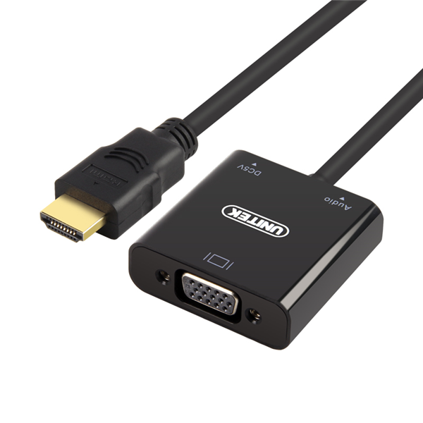 Picture of UNITEK HDMI to VGA Converter with Audio