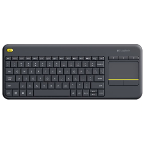 Picture of Logitech K400 Plus Wireless Keyboard with Touch Pad Black