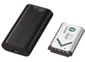 Picture of Sony ACC-TRDCX X Type Battery and Charger
