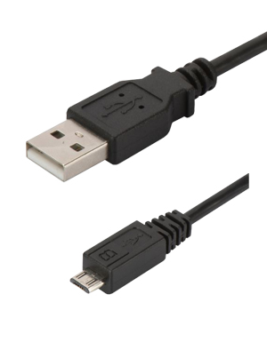 Picture of Digitus USB 2.0 Type A (M) to micro USB Type B (M) 1.8m Cable