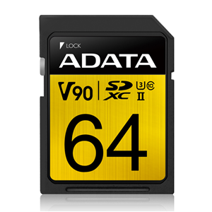Picture of ADATA Premier ONE V90 UHS-II SDXC Card 64GB