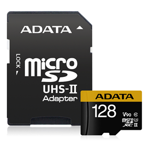 Picture of ADATA Premier ONE V90 UHS II Micro SDXC Card 128GB