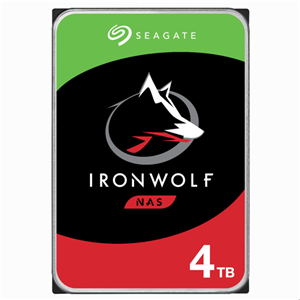 Picture of Seagate IronWolf 4TB SATA 3.5" 5900RPM 64MB NAS HDD 3Yr Wty