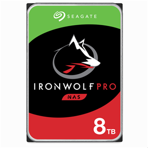 Picture of Seagate IronWolf Pro 8TB SATA 3.5" 7200RPM 256MB NAS HDD 5Yr Wty