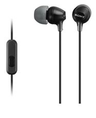 Picture of Sony MDREX15APB In Ear Headphone w/Smart Phone Control Black