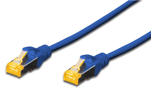 Picture of Digitus S-FTP CAT6A Patch Lead - 0.25M Blue