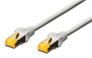 Picture of Digitus S-FTP CAT6A Patch Lead - 0.5M Grey