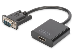Picture of Digitus VGA to HDMI Video Adapter Full HD + Audio 0.15m