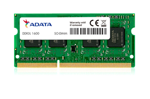 Picture of ADATA 4GB DDR3L-1600 PC3L-12800 1.35v SODIMM Lifetime wty