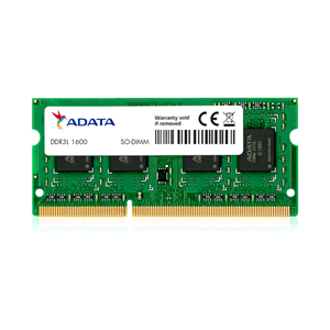 Picture of ADATA 8GB DDR3L-1600 PC3L-12800 1.35v SODIMM Lifetime wty