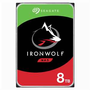 Picture of Seagate IronWolf 8TB SATA 3.5" 256MB 7200RPM NAS HDD 3yr Wty