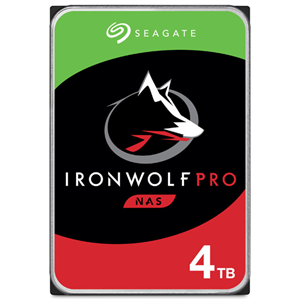 Picture of Seagate IronWolf Pro 4TB SATA 3.5" 7200RPM 128MB NAS HDD 5Yr Wty